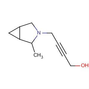 (9ci)-4-(2-甲基-3-氮雜雙環(huán)[3.1.0]-3-己基)-2-丁炔-1-醇結(jié)構(gòu)式_659736-83-1結(jié)構(gòu)式