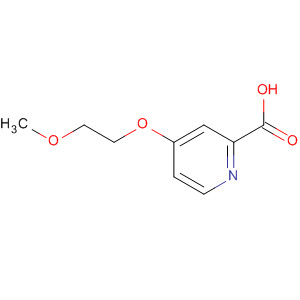 2-Pyridinecarboxylicacid,4-(2-methoxyethoxy)-(9ci) Structure,663614-86-6Structure