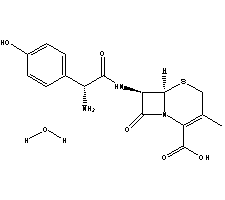頭孢羥氨芐結構式_66592-87-8結構式