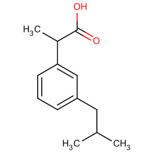 M-異丁基布洛芬結構式_66622-47-7結構式