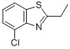 Benzothiazole, 4-chloro-2-ethyl-(9ci) Structure,666702-43-8Structure