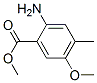 Benzoic acid, 2-amino-5-methoxy-4-methyl-, methyl ester (9ci) Structure,666735-14-4Structure