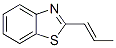 Benzothiazole, 2-(1-propenyl)-, (e)-(9ci) Structure,66730-41-4Structure