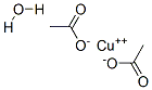 乙酸銅(II)水合物結(jié)構(gòu)式_66923-66-8結(jié)構(gòu)式