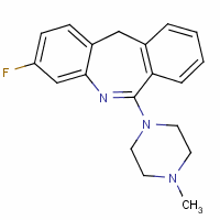 Fluperlapine Structure,67121-76-0Structure