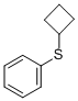 (環(huán)丁基硫代)苯結(jié)構(gòu)式_67132-84-7結(jié)構(gòu)式