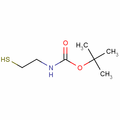 2-(Boc-amino)ethanethiol Structure,67385-09-5Structure