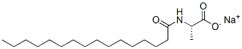 Sodium N-hexadecanoyl-L-alaninate Structure,67395-94-2Structure