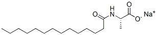 Sodium N-tetradecanoyl-L-alaninate Structure,67395-95-3Structure