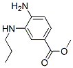 Benzoic acid, 4-amino-3-(propylamino)-, methyl ester (9ci) Structure,675138-83-7Structure