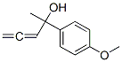 (9ci)-4-甲氧基-alpha-甲基-alpha-1,2-丙二烯-苯甲醇結(jié)構(gòu)式_676316-57-7結(jié)構(gòu)式