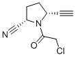 (2s,5r)-(9ci)-1-(氯乙?；?-5-乙炔-2-吡咯烷甲腈結(jié)構(gòu)式_676559-69-6結(jié)構(gòu)式