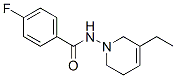 (9ci)-n-(3-乙基-5,6-二氫-1(2H)-吡啶)-4-氟-苯甲酰胺結構式_678969-40-9結構式