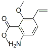 Benzoic acid, 6-amino-3-ethenyl-2-methoxy-, methyl ester (9ci) Structure,681247-97-2Structure