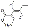 Benzoic acid, 6-amino-3-ethyl-2-methoxy-, methyl ester (9ci) Structure,681247-98-3Structure