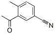 Benzonitrile, 3-acetyl-4-methyl-(9ci) Structure,684215-40-5Structure