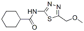 Cyclohexanecarboxamide, n-[5-(methoxymethyl)-1,3,4-thiadiazol-2-yl]-(9ci) Structure,685847-69-2Structure