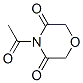 (9ci)-4-乙?；?3,5-嗎啉二酮結(jié)構(gòu)式_68985-06-8結(jié)構(gòu)式