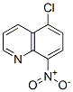 5-Chloro-8-nitroquinoline Structure,6942-98-9Structure