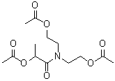 2-(乙酰基氧基)-N,N-雙[2-(乙酰基氧基)乙基]-丙酰胺結(jié)構(gòu)式_6974-34-1結(jié)構(gòu)式
