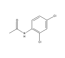 2,4-二氯乙酰苯胺結(jié)構(gòu)式_6975-29-7結(jié)構(gòu)式
