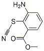 Benzoic acid, 3-amino-2-thiocyanato-, methyl ester (9ci) Structure,697754-58-8Structure
