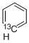 苯-13C結構式_6998-50-1結構式