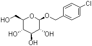 (4-氯苯基)甲基-beta-d-吡喃葡萄糖苷結(jié)構(gòu)式_700368-53-2結(jié)構(gòu)式