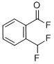 Benzoyl fluoride, 2-(difluoromethyl)-(9ci) Structure,70093-44-6Structure