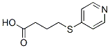 Butanoic acid, 4-(4-pyridinylthio)-(9ci)Structure,701215-09-0Structure Butanoic acid, 4-(4-pyridinylthio)-(9ci) Structure,701215-09-0Structure