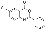 6-氯-2-苯基-4H-苯并[d][1,3]噁嗪-4-酮結構式_7033-51-4結構式