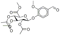 4-甲?；?2-甲氧基苯基beta-D-吡喃葡糖苷酸三乙酸酯甲酯結(jié)構(gòu)式_704885-44-9結(jié)構(gòu)式