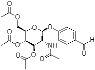 4-甲?；交?2-乙酰氨基-3,4,6-三-o-乙?；?2-脫氧-beta-d-吡喃葡萄糖苷結(jié)構(gòu)式_70622-68-3結(jié)構(gòu)式