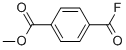 Benzoic acid, 4-(fluorocarbonyl)-, methyl ester (9ci) Structure,709-69-3Structure