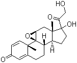 潑尼松龍環(huán)氧結(jié)構(gòu)式_7091-05-6結(jié)構(gòu)式
