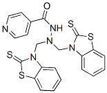 N,N-雙[(2-磺?；讲⑧邕?3-基)甲基]吡啶-4-碳酰肼結(jié)構(gòu)式_71085-96-6結(jié)構(gòu)式