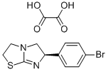 R(+)-6-(4-溴苯基)-2,3,5,6-四氫咪唑并[2,1,b]噻唑草酸鹽結構式_71461-24-0結構式
