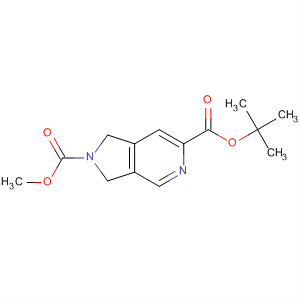 2-(叔丁氧基羰基)-1,3-二氫-2H-吡咯并[3,4-c]吡啶-6-羧酸甲酯結(jié)構(gòu)式_720720-29-6結(jié)構(gòu)式