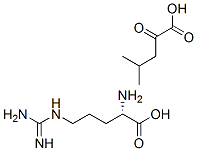L-精氨酸-α-酮異己酸鹽結構式_72087-40-2結構式