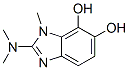 1H-benzimidazole-6,7-diol, 2-(dimethylamino)-1-methyl- (9ci) Structure,727349-26-0Structure