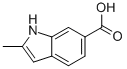 2-Methyl-1h-indole-6-carboxylic acid Structure,73177-33-0Structure