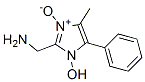 1H-imidazole-2-methanamine, 1-hydroxy-4-methyl-5-phenyl-, 3-oxide (9ci) Structure,732187-33-6Structure