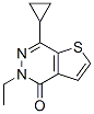(9CI)-7-環(huán)丙基-5-乙基-噻吩并[2,3-d]吡嗪-4(5H)-酮結(jié)構(gòu)式_733745-59-0結(jié)構(gòu)式