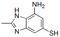1H-benzimidazole-5-thiol, 7-amino-2-methyl- Structure,742048-19-7Structure