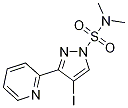 4-碘-N,N-二甲基-3-(吡啶-2-基)-1H-吡唑-1-磺酰胺結(jié)構(gòu)式_746668-78-0結(jié)構(gòu)式
