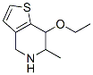 (9CI)-7-乙氧基-4,5,6,7-四氫-6-甲基-噻吩并[3,2-c]吡啶結(jié)構(gòu)式_748714-56-9結(jié)構(gòu)式