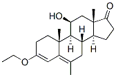 3-乙氧基-6-甲基-3,5-雄甾二烯-11-beta-醇-17-酮結構式_74915-66-5結構式