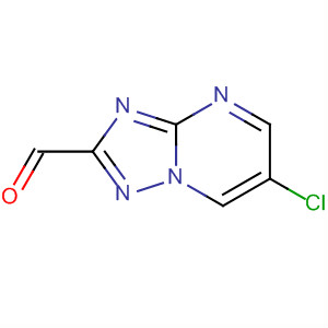 6-氯-[1,2,4]噻唑并[1,5-a]嘧啶-2-甲醛結(jié)構(gòu)式_749929-27-9結(jié)構(gòu)式