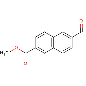 6-甲酰基萘-2-羧酸甲酯結構式_7567-87-5結構式