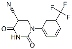5-氰基-1-[3-(三氟甲基)苯基]尿嘧啶結(jié)構(gòu)式_75838-24-3結(jié)構(gòu)式